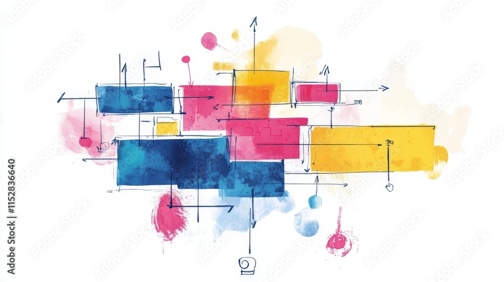 Poster scrum agile methodology for software development life cycle diagram