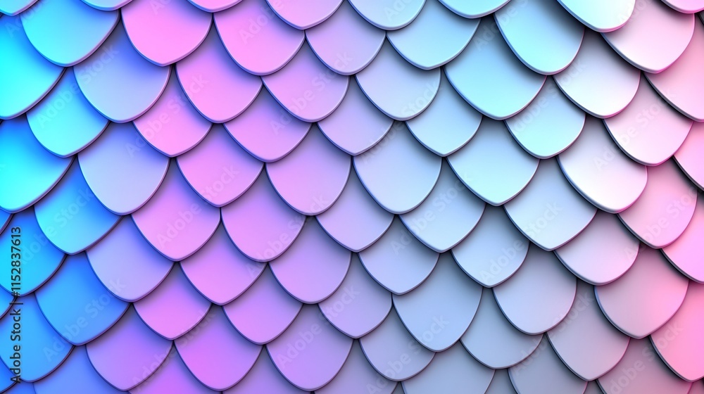 Poster striking 3d dragon scales textured gradient with bold color palette and a minimalist text placeholde