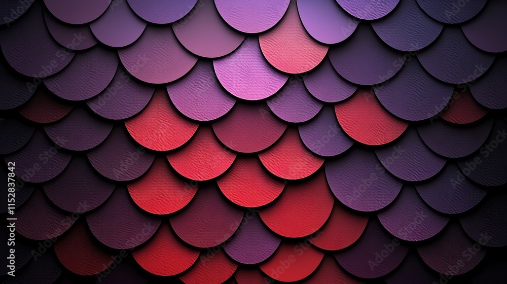 Poster mesmerizing abstract digital featuring a captivating dragon scale texture with a bold color gradient