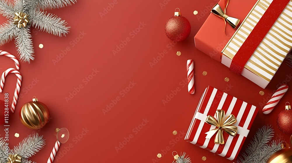 Poster captivating 3d of a bold and colorful firecracker with an editable text placeholder perfect for vari