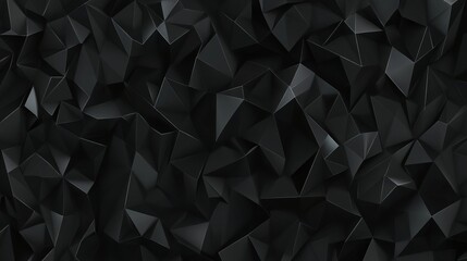 Abstract Dark Polygonal Background Texture