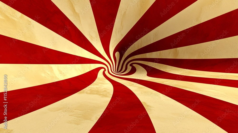 Poster stunning 3d rendered abstract background with a vibrant red and gold swirling pattern the design fea