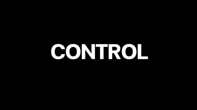 text control animation transaparent background