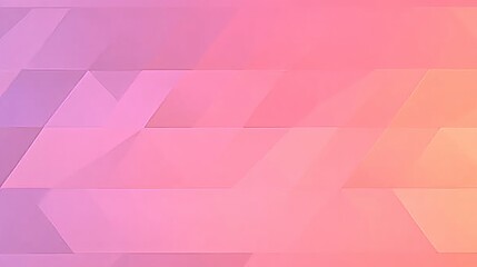 Obraz premium Abstract Pink and Peach Geometric Gradient Background