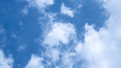 blue sky with clouds