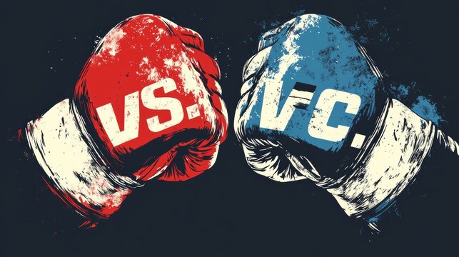 versus logo vs letters for sports and fight competition. MMA, UFS, Battle, vs match, game concept competitive vs. eps 10 Vector illustration