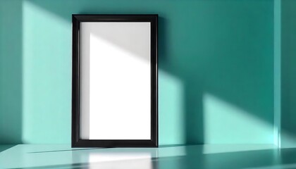 blank billboard on the wall