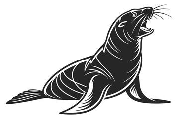 mascot Sandpiper black color line art white background B.eps