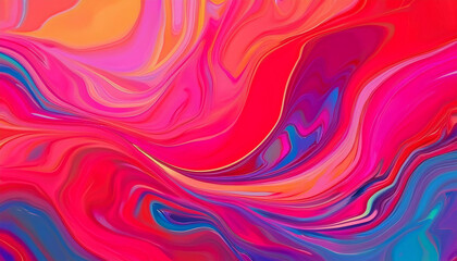 Obraz premium Abstract waves shape glowing in ultraviolet spectrum. Background for banner, backdrop or texture for 3D mapping