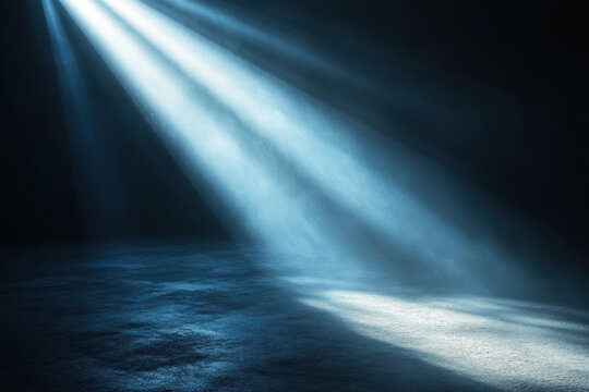 Ceiling light illuminating a dark room, casting soft shadows on furniture and walls, creating a cozy and intimate atmosphere.
