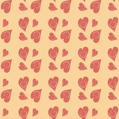 heart shaped pattern For gifts, backgrounds, paper, cloth