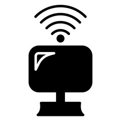 Modern computer equipped with integrated Wi-Fi for seamless internet connectivity. Offers reliable performance, sleek design, and compatibility with multiple networks, ideal for both work and entertai