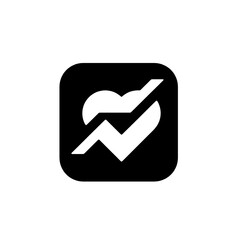 Stylish black-and-white vector icon with a unique and creative design. Perfect for logos, branding, web design, and digital projects