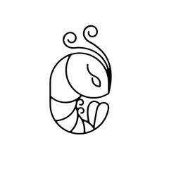 Stylish black-and-white vector icon with a unique and creative design. Perfect for logos, branding, web design, and digital projects