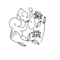 Creative and unique vector design featuring a minimalist and professional style. Ideal for branding, logos, and graphic design projects.