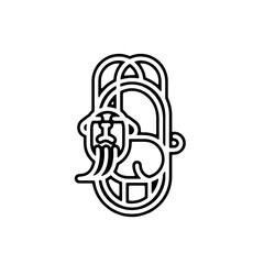 Creative and unique vector design featuring a minimalist and professional style. Ideal for branding, logos, and graphic design projects.