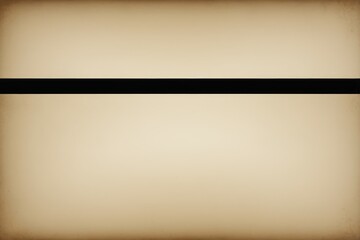 two blank paper sheets with black stripes