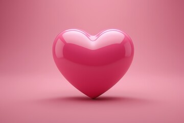 a pink heart on a pink background