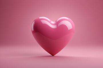 a pink heart on a pink background