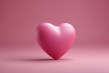 a pink heart on a pink background