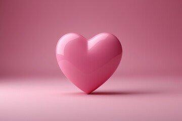 a pink heart on a pink background
