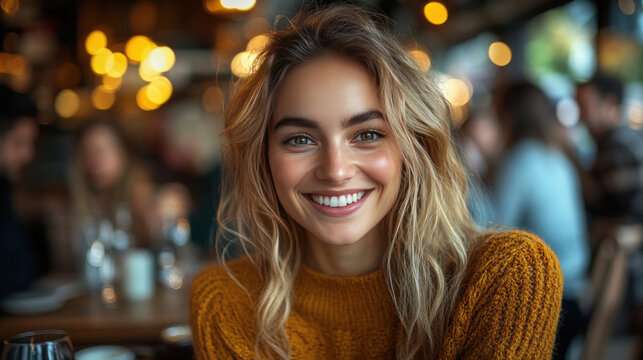 A young professional celebrating a new job offer with friends at a coffee shop