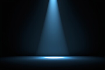 a spotlight on a stage with a spotlight
