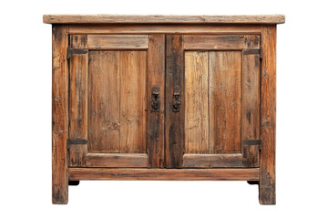 Rustic wooden cabinet showcase home furniture studio