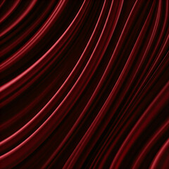 Fototapeta premium Black dark deep red burgundy cherry maroon crimson abstract background. Silk satin velvet fabric. Elegant luxury rich. Curtain drapery fold line wave flow. abstract background design.