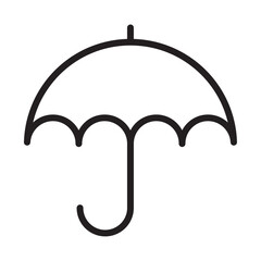 umbrella to weather icon