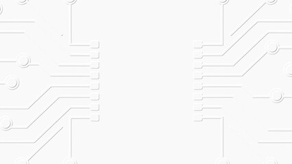 embossed image of circuit 