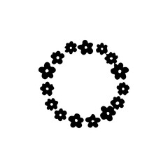 Floral Wreath Illustration