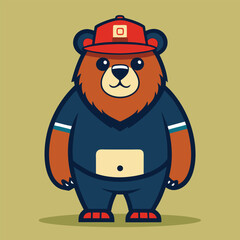 bear vector illustration