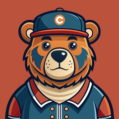 bear vector illustration