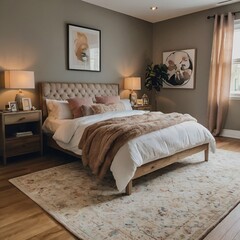 bedroom with bed