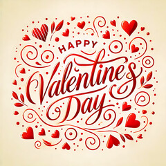 Obraz premium happy valentines day