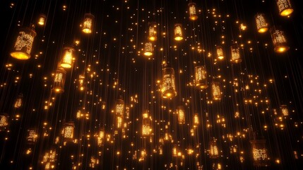 Golden Lanterns Illuminated Night Celebration