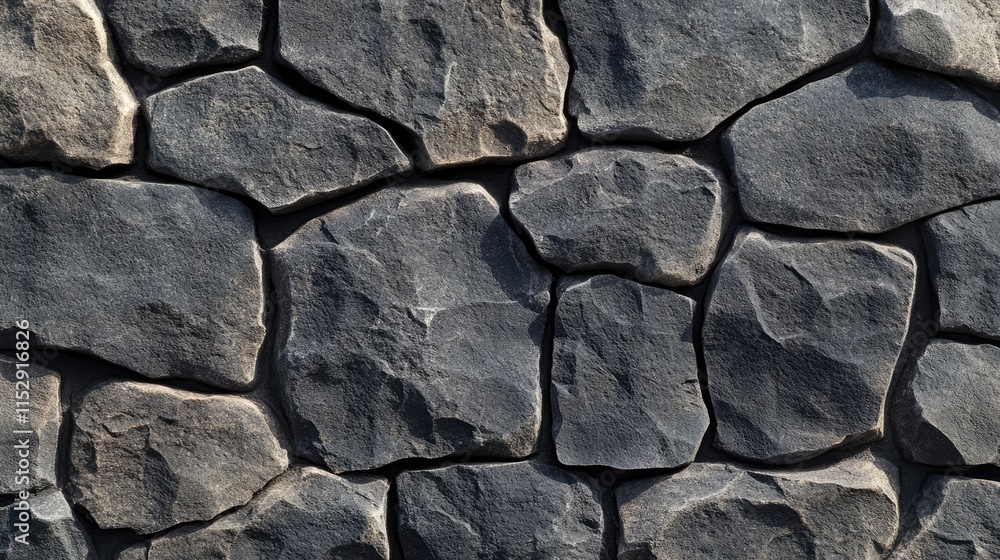 Poster textured gray stone wall background for design and architecture