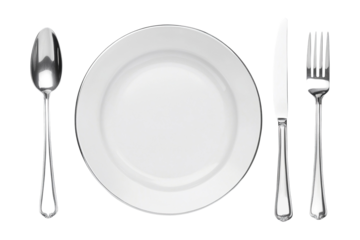 Elegant Table Setting with Cutlery