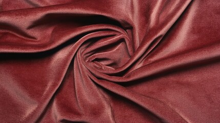 Fototapeta premium Rich Textured Burgundy Velvet Fabric for Luxurious Decor Projects