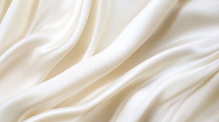 Obraz premium Refined White Paper Background with Soft Ivory Gradient and Smooth Matte Surface, Ideal for Elegant Design and Minimalist Aesthetics