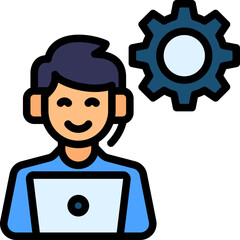 Call Center Support Icon