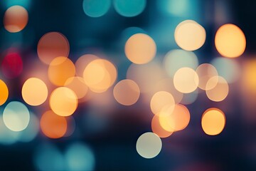 Fototapeta premium blurred laptop keyboard background with bokeh style 