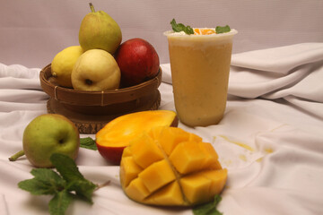 fruit juice and fruits