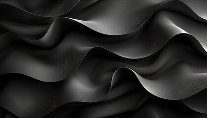 Obraz premium black and white silk