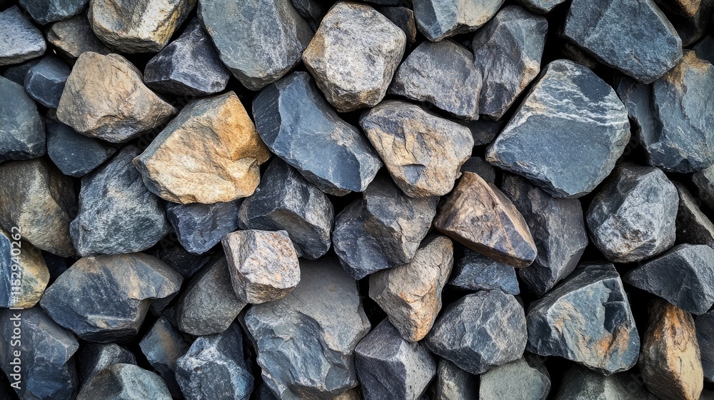 Poster textured background of various natural stones showcasing unique colors and patterns ideal for constr