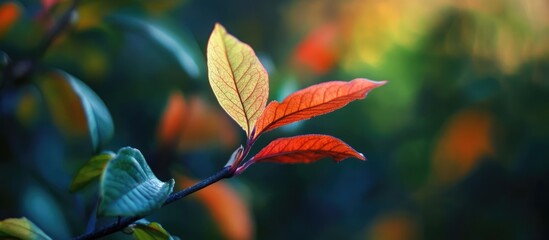 Vibrant autumn foliage showcasing a blend of colors symbolizing nature's beauty and the changing seasons.