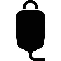 Simple vector icon medical dropper
