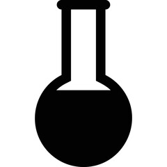 Fototapeta premium simple vector icon flask