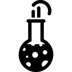 simple vector icon flask
